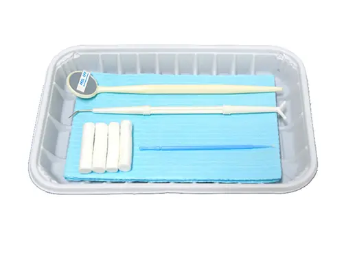 disposable dental examination kit