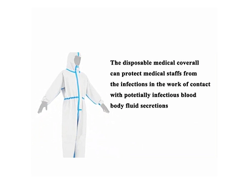 disposable medical coveralls