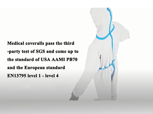 medical disposable coverall