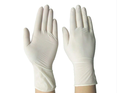 rubber surgical gloves