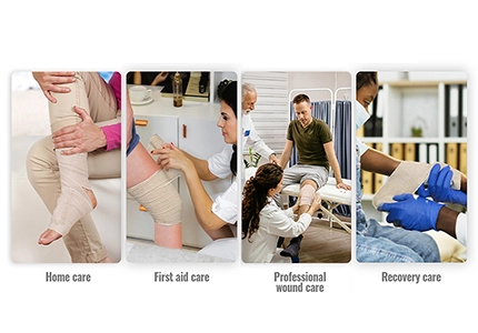 Custom Medical Crepe Bandages Manufacturer Elastic Bandage Supplier