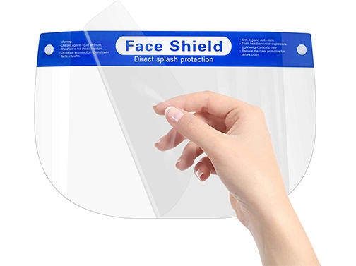 disposable medical face shield