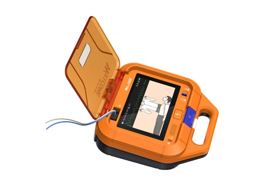 first aid equipment automated external defibrillator aed